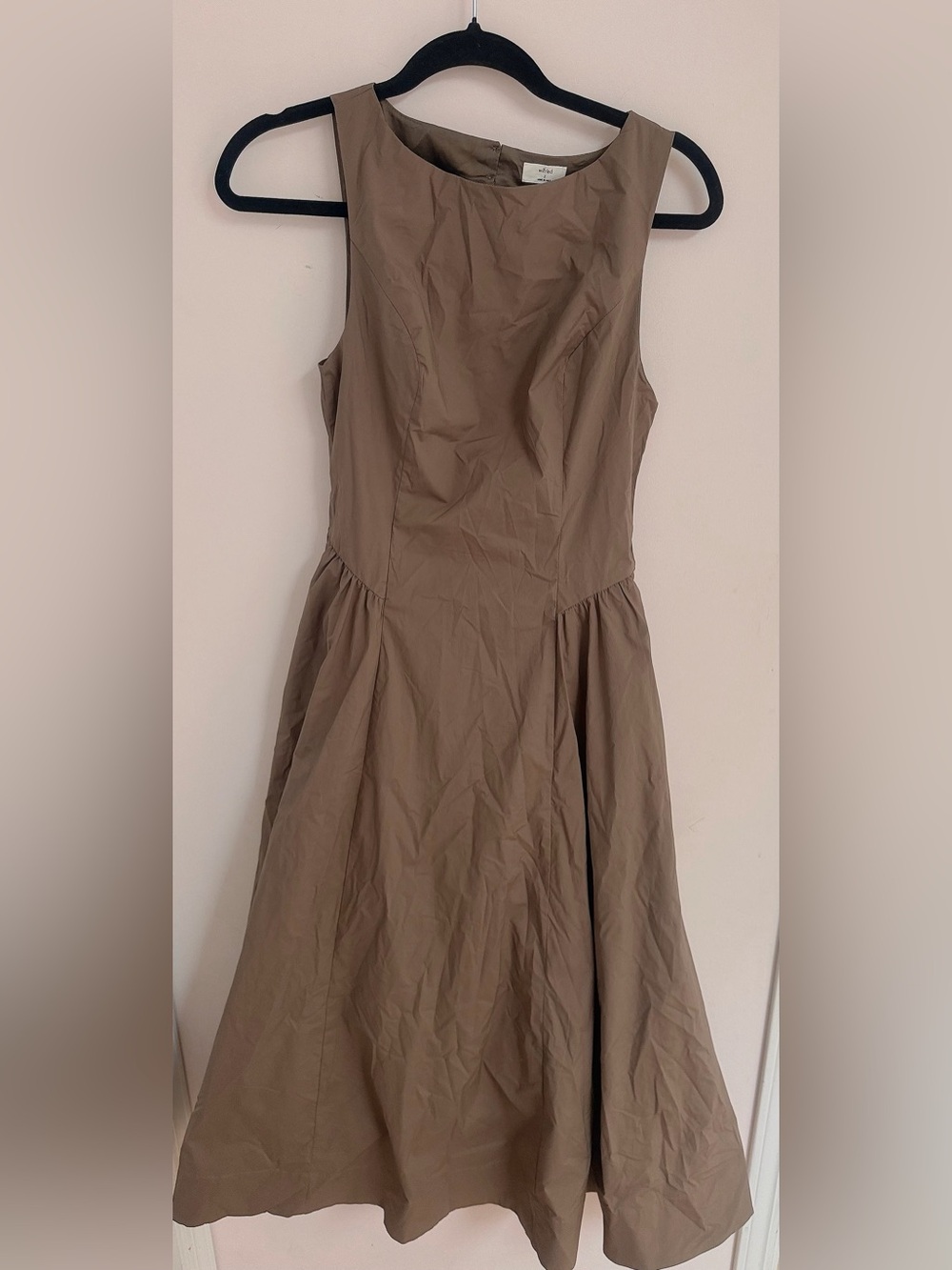 Aritzia Wilfred Tina Poplin Dress - Picture 3 of 8